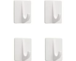 TIGER Haak Hooks 2 Stuks Wit Mat