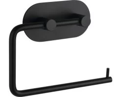 FORM & STYLE Toiletrolhouder Rond Zwart