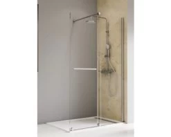 SCHULTE Douchewand Met Schuifdeur Toura Plus Montagezijde Rechts 120x200 Cm Chroom