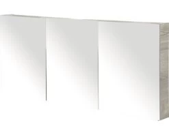 Spiegelkast 160 Cm Dubbelzijdig Gespiegeld Tabacco