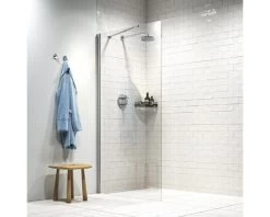 SEALSKIN Douchewand A3 Hooked 75x200 Cm Zilver