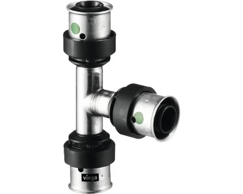 VIEGA SMARTPRESS T-stuk 20x16x16 Mm 2 Stuks 1 VIEGA SMARTPRESS T-stuk 20x16x16 Mm 2 Stuks