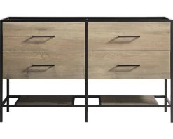 DIFFERNZ Wastafelonderkast Industrial 82x140 Cm Forest