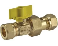 Gaskogelkraan 15 Mm Knelkoppeling