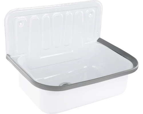 Uitstortgootsteen Wit 50x33x38 Cm 1 Uitstortgootsteen Wit 50x33x38 Cm