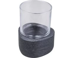 FORM & STYLE Beker Driehoek Zwart