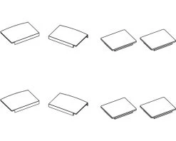 BASANO Profiel Afdekkappen