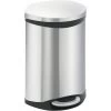 EKO Pedaalemmer Shell Bin Mat RVS 10 L