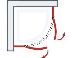 SCHULTE Douchecabine Kwartrond Alexa Style 2.0 90x192 Cm Radius 55 Cm -Badkamer winkel DV 8 6357252 03 4c DE 20230427164652