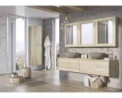 Hoge Kast Carvalho Massief Eiken 170x35 Cm Rustico -Badkamer winkel DV 8 6508063 04 4c NL 20221021095554