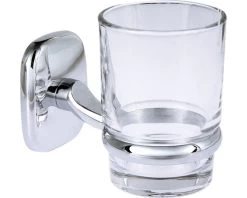 Bekerhouder Atlantic Chroom Glans