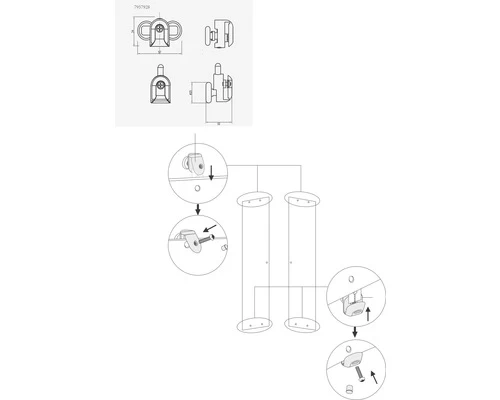 FORM & STYLE Rollerset Wit Tuvalu 7801949 1 FORM & STYLE Rollerset Wit Tuvalu 7801949