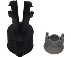 VILLEROY & BOCH Zwarte Pluggen T.b.v. Achterzijde WC