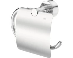 LENZ Toiletrolhouder Pisa Chroom Glans Met Klep