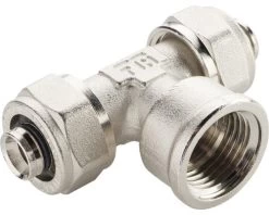 Steekfitting T Stuk 16 X 1/2" Binnendraad X 16 Mm