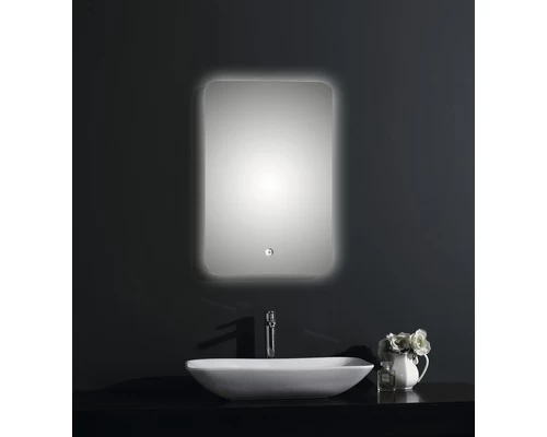 LED Lichtspiegel Silver Moon 40x60 Cm 2 LED Lichtspiegel Silver Moon 40x60 Cm - Afbeelding 2